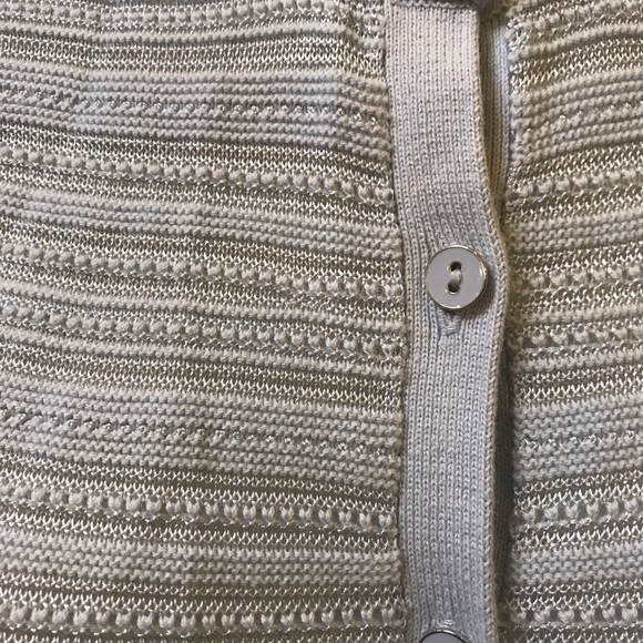 Brooks Brothers Pale Blue Lightweight Button Up Cardigan size Medium - Picture 8 of 12